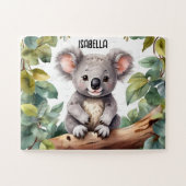 Waterverf Koala's dromerige dag Legpuzzel (Horizontaal)