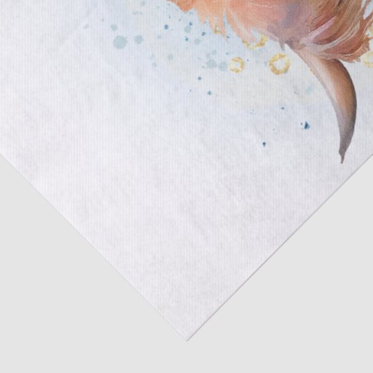 Waterverf koe Holand Boerderij Tissuepapier (Detail)