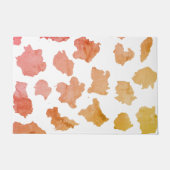 Waterverf Koe Huidpatroon Deurmat (Voorkant)