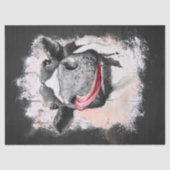 Waterverf koe tissuepapier (Voorkant)