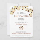 Waterverf Koekjeszwangerschap  Aankondiging (Voorkant)