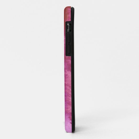Waterverf Koele Abstracte Roze Inkt Hoesje-Mate iP Case-Mate iPhone Case (Achterkant/links)