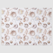 Waterverf Koffie, Cak en Cacao-decoupage Tissuepapier (Voorkant)