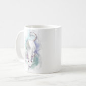 Waterverf koffie mok (Voorkant links)