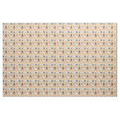 Waterverf Koffie Stof (Yard (91,4 cm))