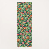 Waterverf Koi en Water Lelies Yoga Mat (Voorkant)