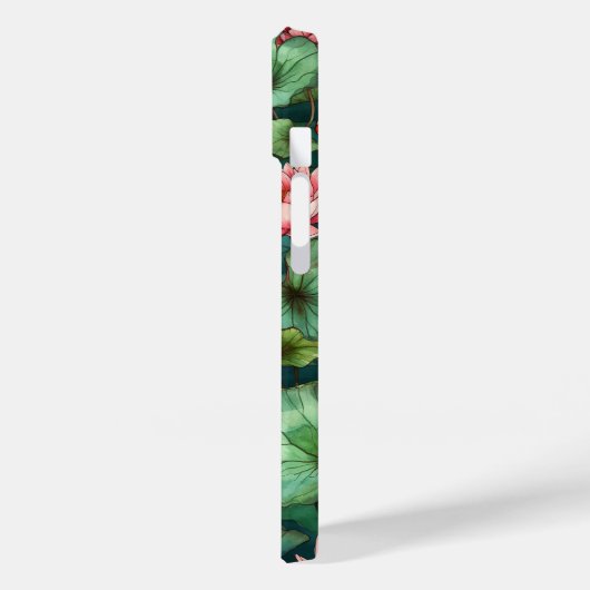 Waterverf Koi en waterlelies nauwelijks daar Case-Mate iPhone Case (Achterkant / Links)