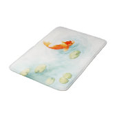 Waterverf Koi Fish Serenity Badmat (Gekanteld)