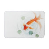Waterverf Koi Fish Serenity Badmat (Voorkant)