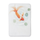 Waterverf Koi Fish Serenity Badmat (Voorkant Verticaal)