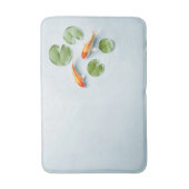 Waterverf Koi Fish Serenity Badmat (Voorkant Verticaal)