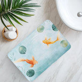 Waterverf Koi Fish Serenity Badmat