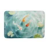 Waterverf Koi Fish Serenity Badmat (Voorkant)