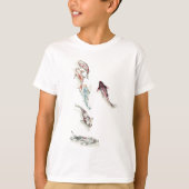 Waterverf Koi Fish T-shirt (Voorkant)