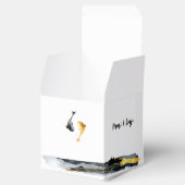 Waterverf Koi Fish Wedding Bedankdoosjes (Geopend)