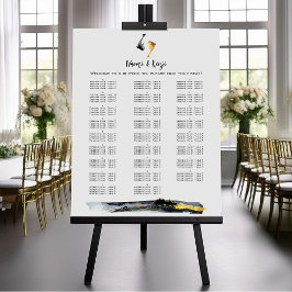 Waterverf Koi Fish Wedding Perfect Poster