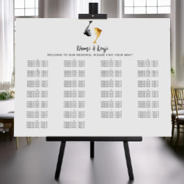 Waterverf Koi Fish Wedding Perfect Poster