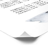 Waterverf Koi Fish Wedding Perfect Poster (Hoek)