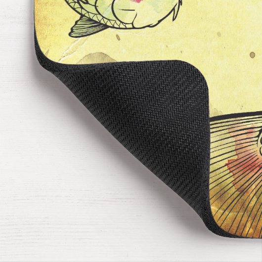 Waterverf Koi Muismat (Hoek)