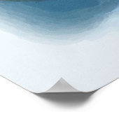 Waterverf Koi Pond Poster Print (Hoek)