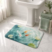 Waterverf Koi Vis Sereniteit Badmat