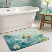 Waterverf Koi Vis Sereniteit Badmat