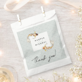 waterverf koi-vissentas bedankzakje