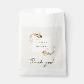 waterverf koi-vissentas bedankzakje (Voorkant)