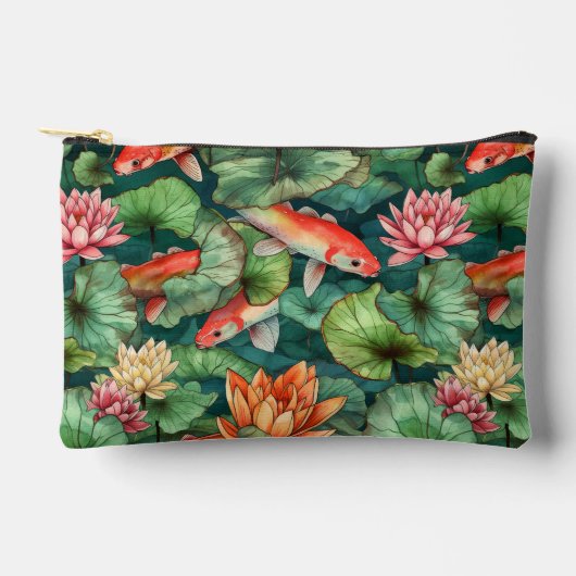 Waterverf Koi & Waterlelies Klein Etui (Voorkant)