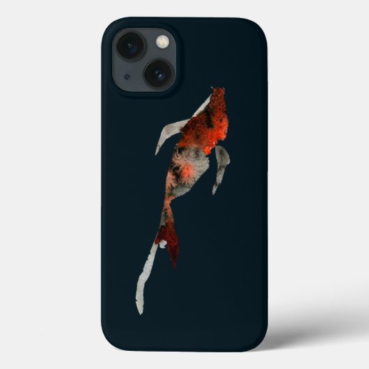 Waterverf koivisillustratie Case-Mate iPhone case (Achterkant)