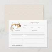 waterverf koivisrecept bedankkaart (Voorkant / Achterkant)