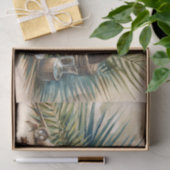 Waterverf Kokosnoot Tropische Decoupage Tissuepapier (Geschenk)