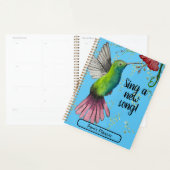 Waterverf kolibrie Christelijk Planner (Display)
