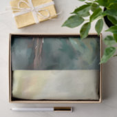 Waterverf kolibrie en roze roos decoupage tissuepapier (Geschenk)