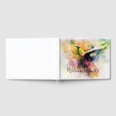 Waterverf kolibrie gastenboek (Volledig)