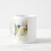 Waterverf Kolibrie Koffiemok (Voorkant links)