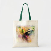Waterverf kolibrie tote bag (Voorkant)