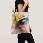 Waterverf kolibrie  tote bag (Dichtbij)