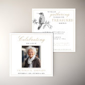 Waterverf kolibrie viering van het leven Kaart