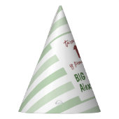 Waterverf komkommer Big Dill verjaardagsfeestje Feesthoedjes (Links)