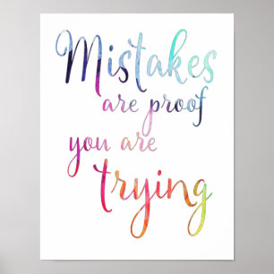 Waterverf komt tot stand door de klaslokalen van h poster