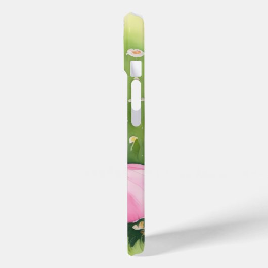 Waterverf konijn in roze tutu Case-Mate iPhone case (Achterkant / Links)