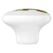 Waterverf konijn Keramische Knop (Zijkant)