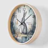  waterverf konijnenklok (Hoek)