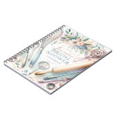 Waterverf kookgerei Vrijgezellenfeest Custom Notitieboek (Linkerzijde)