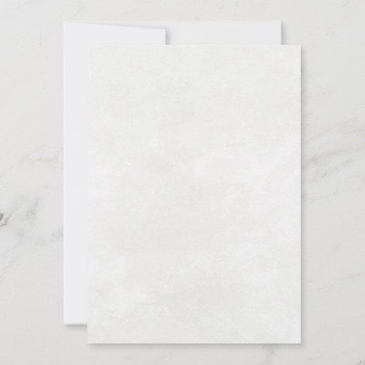 Waterverf Koppels Douche Botanische Uitnodiging (Achterkant)