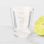 Waterverf Koppels Douche Shot Glasses | ABSTRACT Glas (Achterkant)