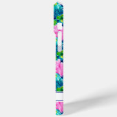 Waterverf Koraalrif Monogram Case-Mate iPhone Case (Achterkant / Links)