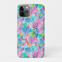 Waterverf Koraalrif Tropische Chic iPhone Hoes