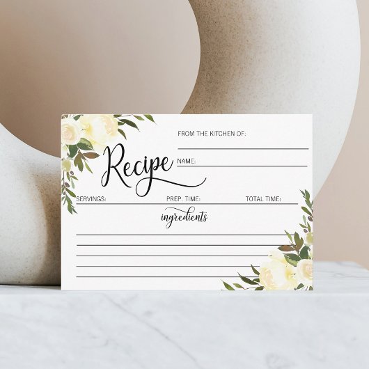 Waterverf Kort Vrijgezellenfeest RECIPE Informatiekaartje